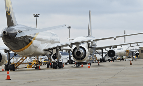 ups cargo carrier planes